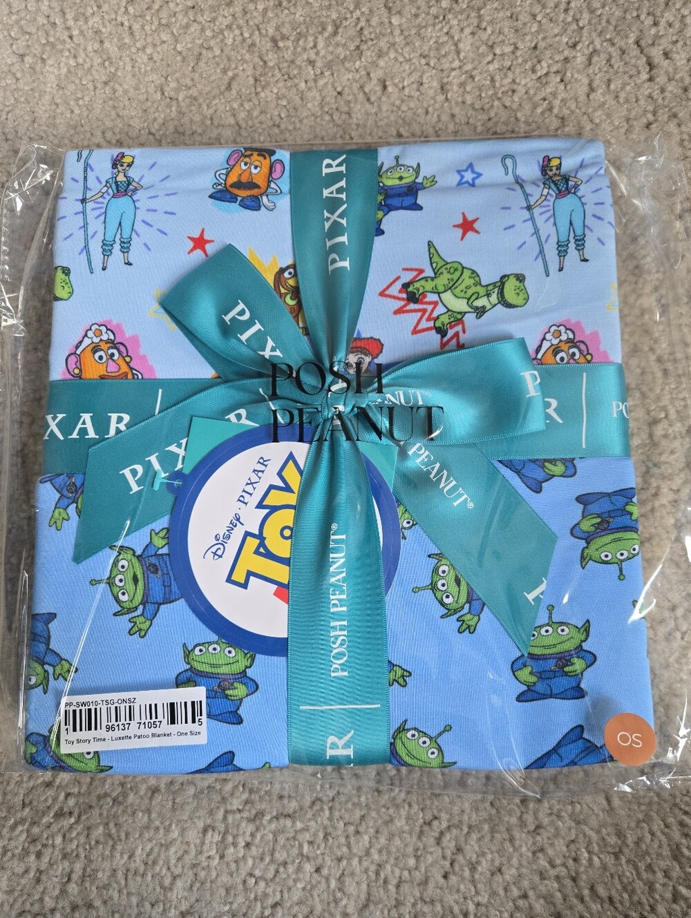 posh peanut luxette pattoo blanket Toy Story